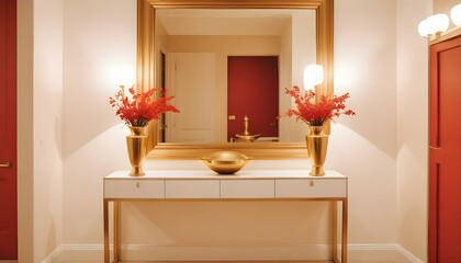 Photo interior modern design room 3d illustration