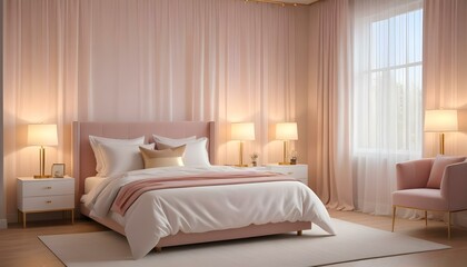 Photo interior modern design room 3d illustration