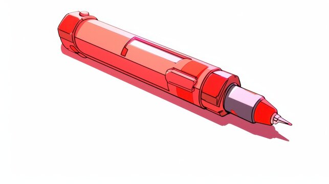 red pen drawing on white background clip art preview