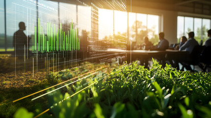  agriculture environment seminar speaker presenting in meeting farm room,