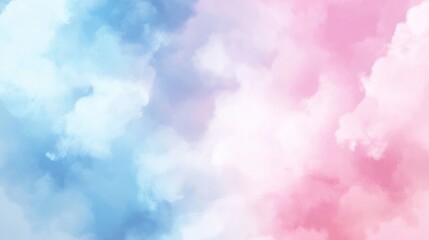 Pastel Cloudscape: Dreamy Sky with Soft Hues