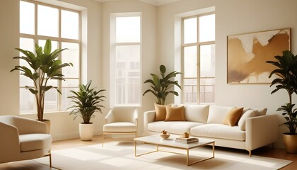 Photo interior modern design room 3d illustration