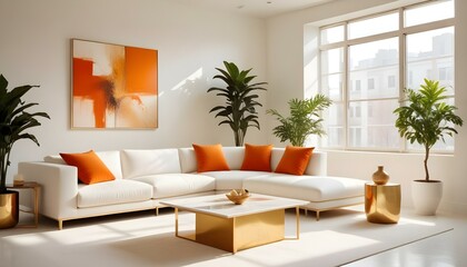 Photo interior modern design room 3d illustration