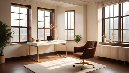 Photo interior modern design room 3d illustration
