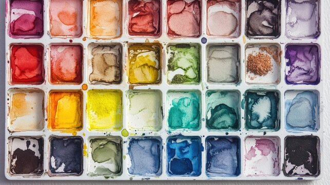 Explore the Vibrant World of Watercolor Palettes for Artistic Creation