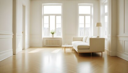 Fototapeta premium Photo interior modern design room 3d illustration