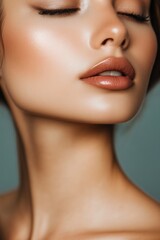 Obraz premium Refined Neck Skin Care for a Glowing Appearance