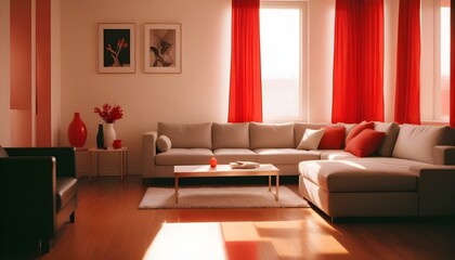 Photo interior modern design room 3d illustration