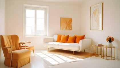 Photo interior modern design room 3d illustration