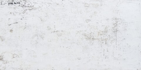 White old concrete wall light grunge texture wide banner format background with copy space for text. Grunge light gray Soft white texture