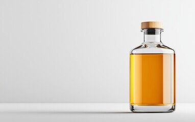 Personalized bottle with novel markings, custom design, 3D illustration