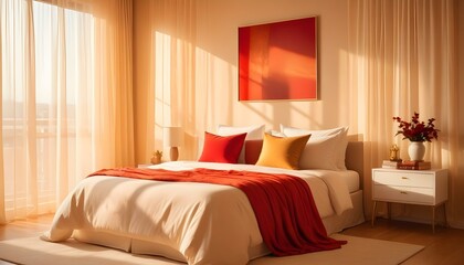 Photo interior modern design room 3d illustration