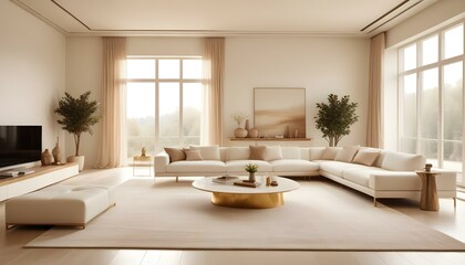 Photo interior modern design room 3d illustration