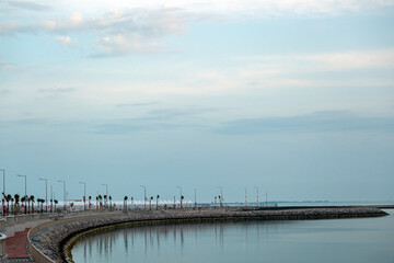 Obraz premium Lusail Marina Qetaifan Island