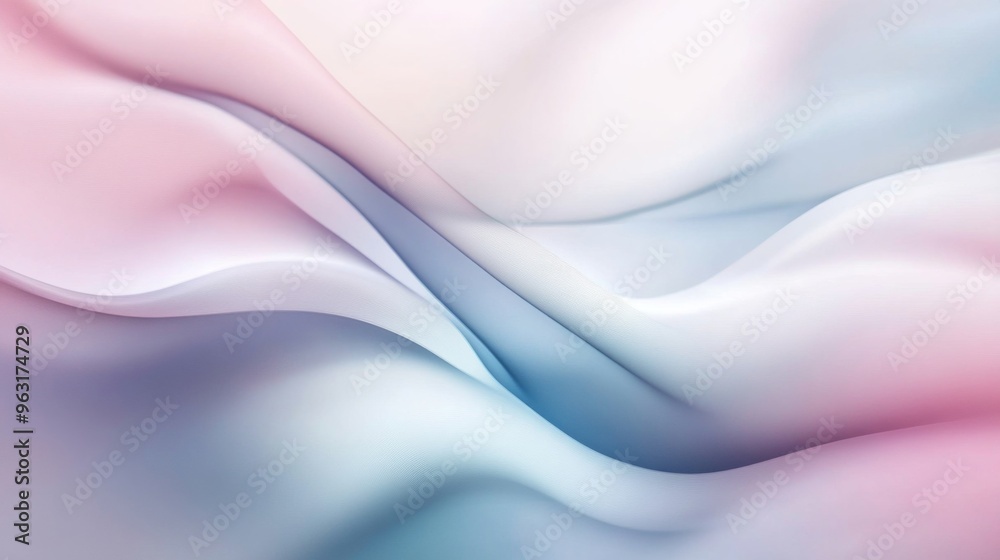 Leinwandbilder detailed shot of a minimalist abstract background with soft, muted colors and gentle gradients, evok