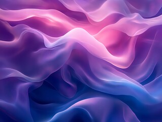 Fototapeta premium Abstract Purple and Blue Swirling Background.