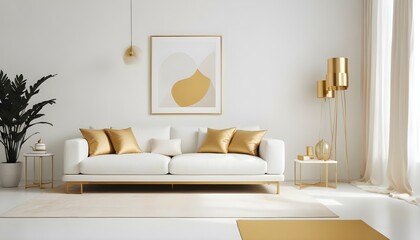 Photo interior modern design room 3d illustration