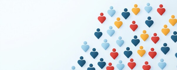 Social media daily active users, charting engagement rates, flat design illustration