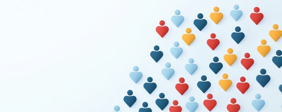 Social media daily active users, charting engagement rates, flat design illustration