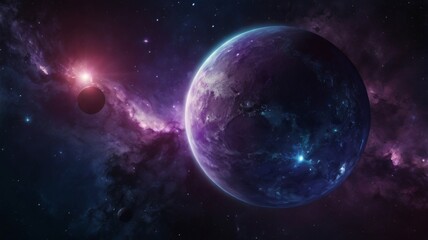 Obraz premium Amazing space background images