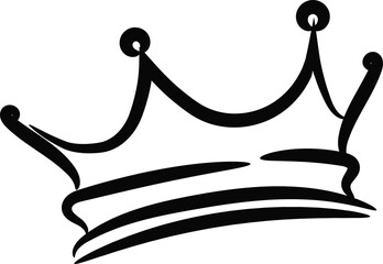 Hand-Drawn Crown Icon