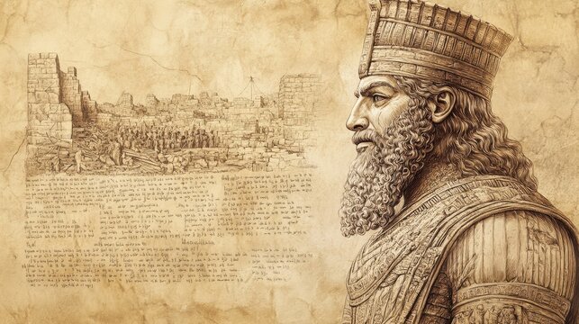 Biblical Illustration: Rabshakeh Lists Nations Defeated by Assyria, Symbolizing the Seeming Invincibility of Assyrian Empire and Challenge to Faith in God