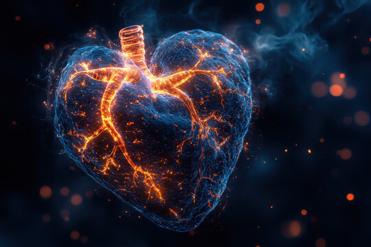 Supraventricular tachycardia  background wallpaper design, modern creative and colorful png file