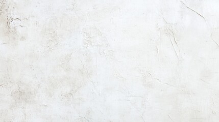 Naklejka premium White old concrete wall light grunge texture wide banner format background with copy space for text. Grunge light gray Soft white texture