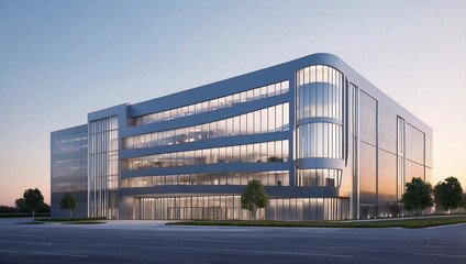 Modern Commercial R&D Building