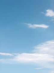 Obraz premium blue sky with clouds