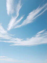 blue sky with clouds