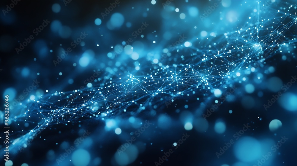 Poster Data science Innovation technology digital software development concept Algorithm and deep learning of AI artificial intelligence data engineering and global network data processing te : Generative AI