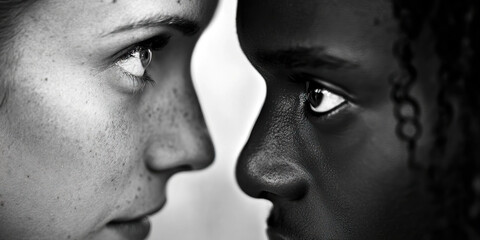 The Desperate Whisper: A hushed conversation between two people in a quiet corner.