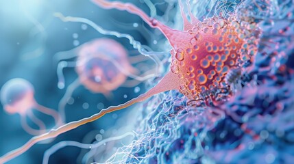 A close-up photograph of a sperm cell's head, revealing its intricate DNA structure, the blueprint for life.