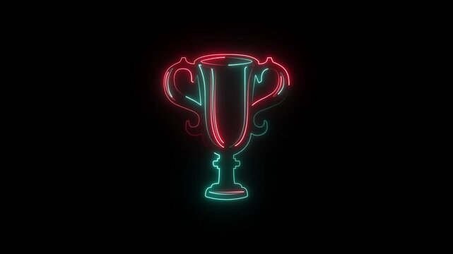 A sleek, golden trophy icon with a wide cup, two elegant handles, and a sturdy base. It symbolizes achievement, success, and victory, often used to represent awards, competitions, or accomplishments.