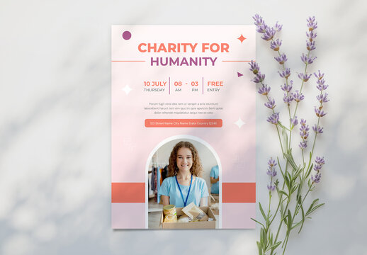 Business Webinar Event Agenda Flyer Layout