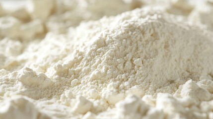 Flour close-up