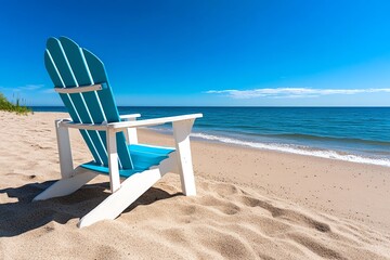 Birthday postcard, seaside retreat, beach vibes transports the recipient to a relaxing beach getaway