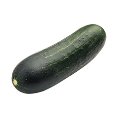 cucumber isolated on white background