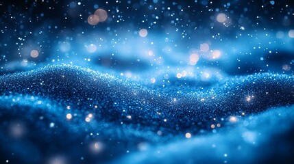 Obraz premium Green Bokeh Blurred Background, Creating a Calm and Serene Effect for Nature-Inspired Designs, Promotional Content, and Relaxed Visuals, Generative AI