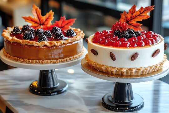Thanksgiving trend, artisan desserts, creative sweets are taking center stage, with homemade pies and cakes made from scratch