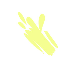 Color paint splatter