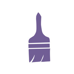 Paint brush icon vector