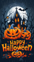 Happy halloween celebration image