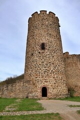 Kayserberg Castle ruins in Kaysersberg, France