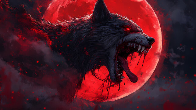 the red wolf