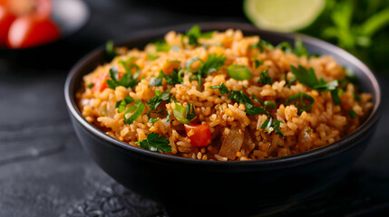 couscous with vegetables and herbs