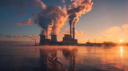 Fototapeta premium Techniques for Capturing and Storing CO2 Emissions