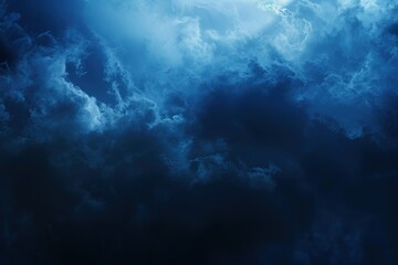 Fototapeta premium The sky is filled with clouds and the color is blue