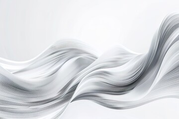 Naklejka premium A wave of water is shown in a white background